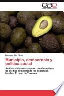 libro Municipio, Democracia Y Política Social